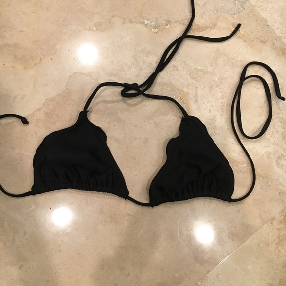 Black string bikini top - Picture 1 of 2